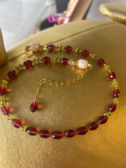 Ruby necklace